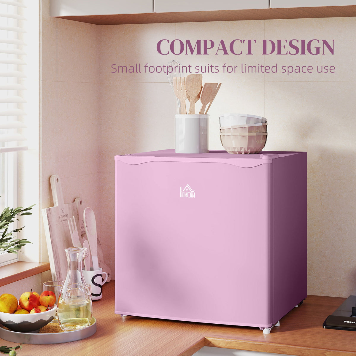 1.1 Cu. Ft. Mini Freezer, Compact Upright Freezer with Reversible Door, Removable Shelf, Adjustable Temperature, Black