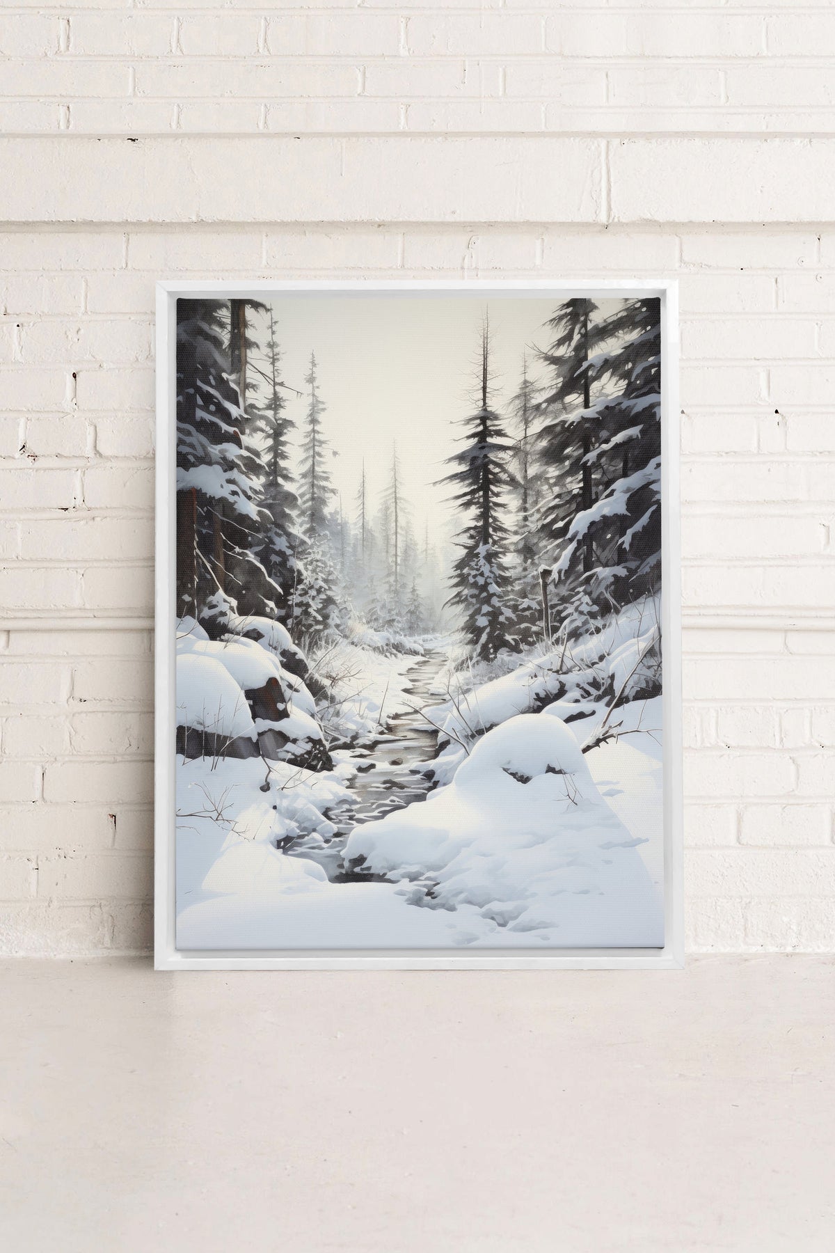 ENCHANTED GLADE, Oeuvre sur toile étirée