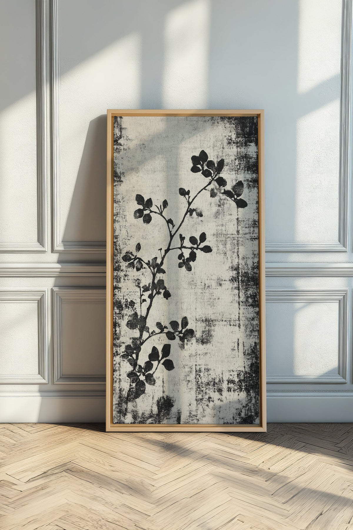 SUBTLE NATURE, Oeuvre sur toile étirée