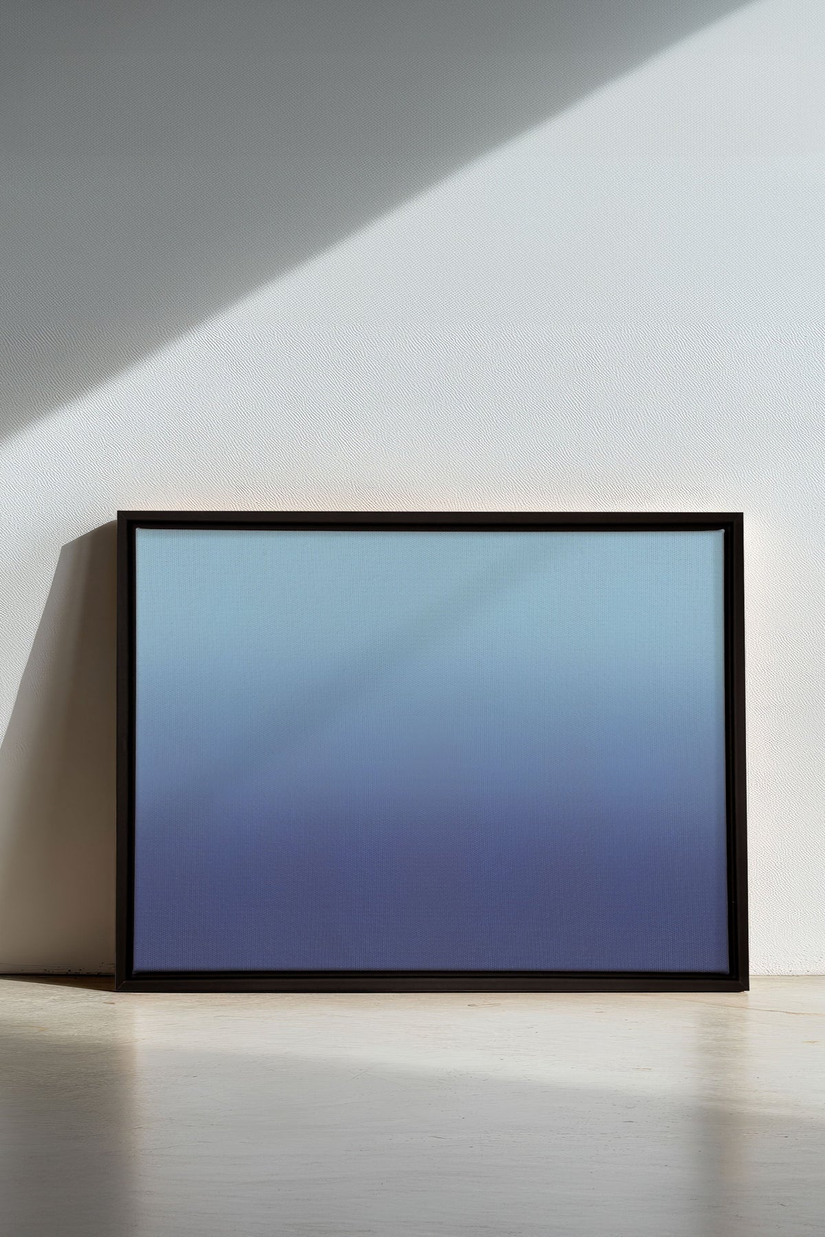 REFLET NOCTURNE, Oeuvre sur toile étirée