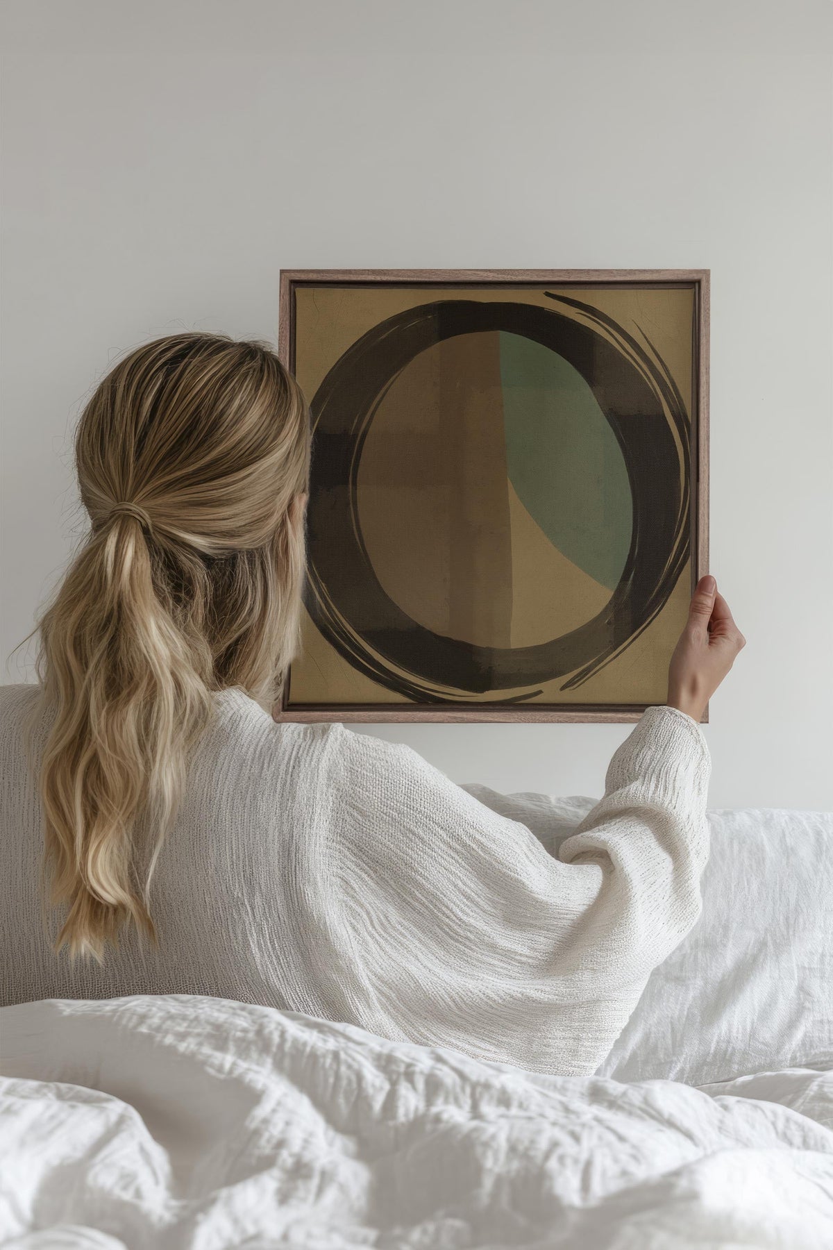 MOVING LINES, Oeuvre sur toile étirée