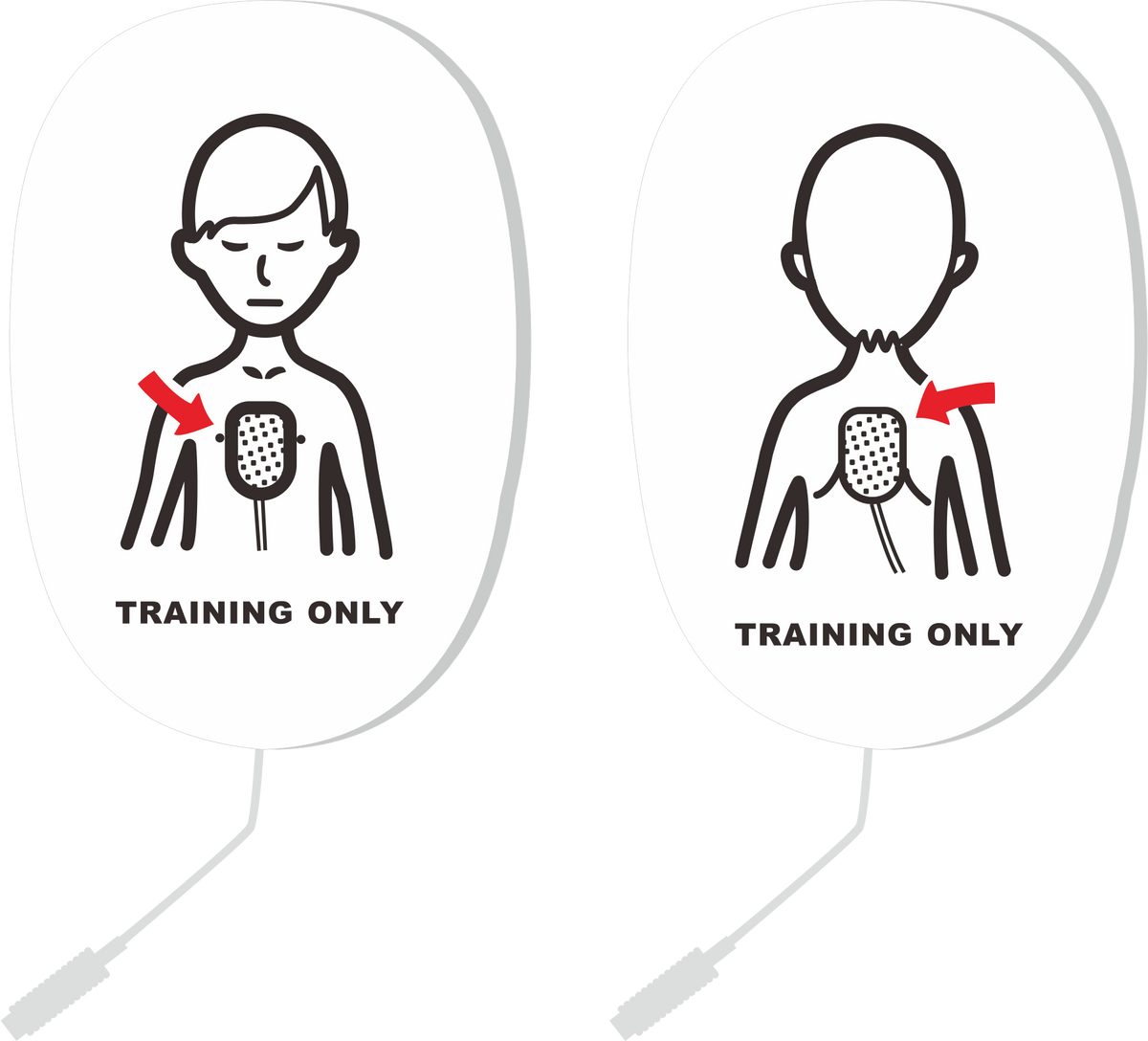 XFT 120C+ AED Trainer Replacement Pads