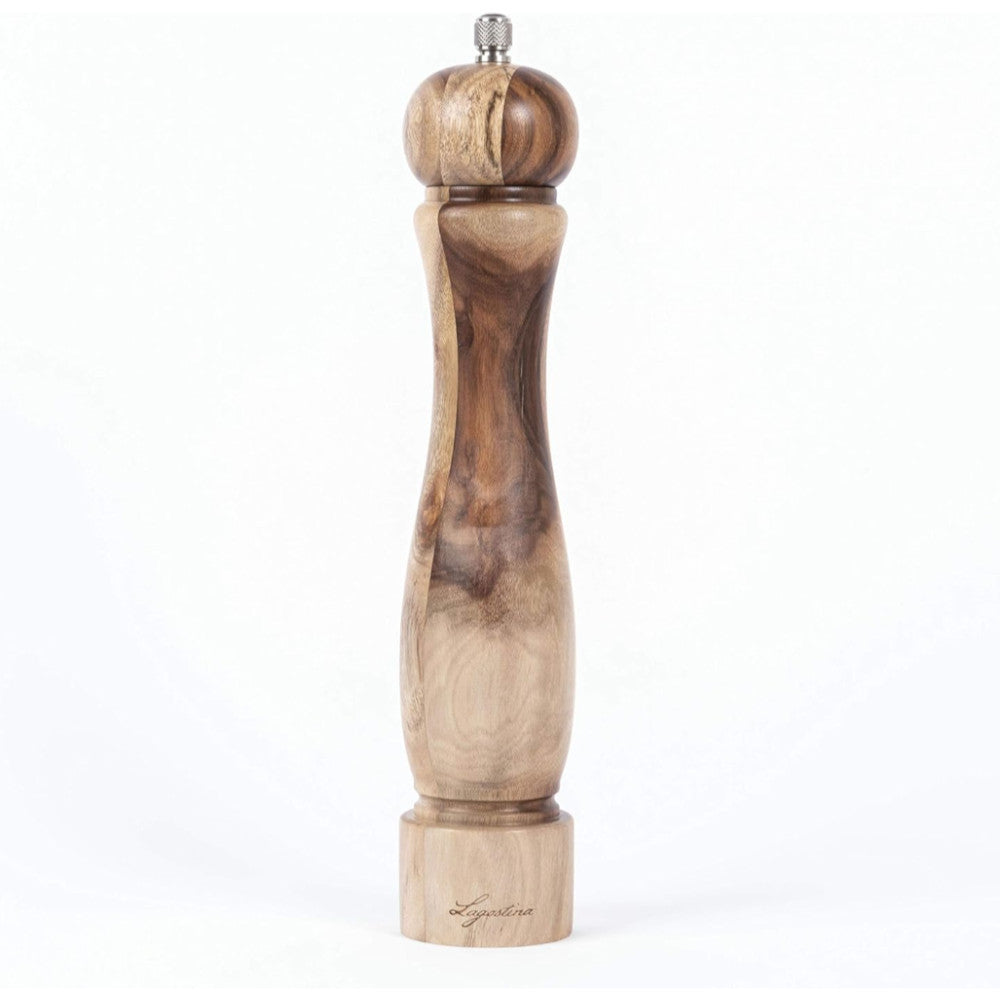 LAGOSTINA 9100050261 Acacia Wood Pepper Mill 12"