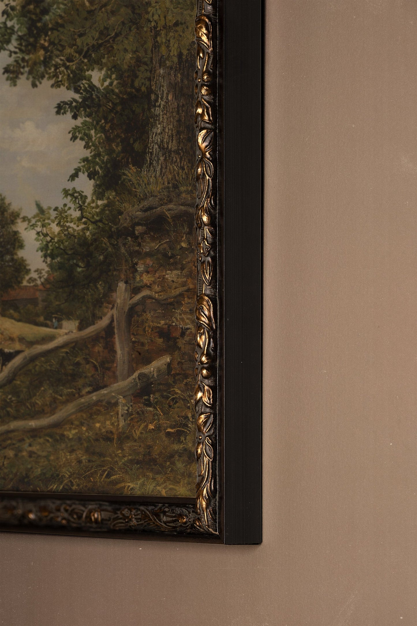 SENTIER DU TEMPS, CADRE VINTAGE BRONZE