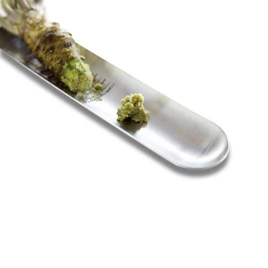 Eatoco Oros Tray Grater – Japanese Stainless‑Steel Grater for Ginger, Wasabi & Cheese