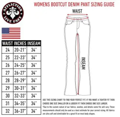 Affliction Women's Jade Aries Ember Jeans