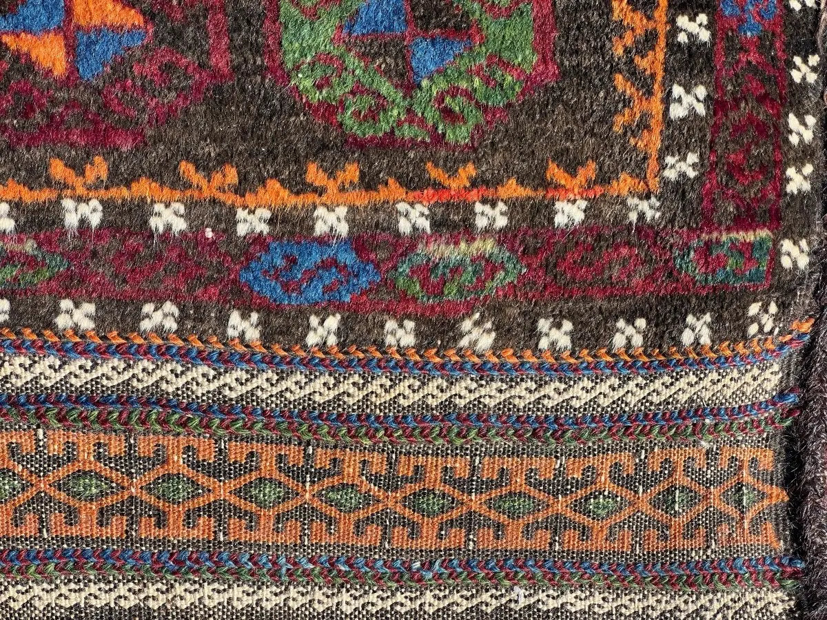 Antique Baluch Saddlebag | 2' 7" x 3' 11"