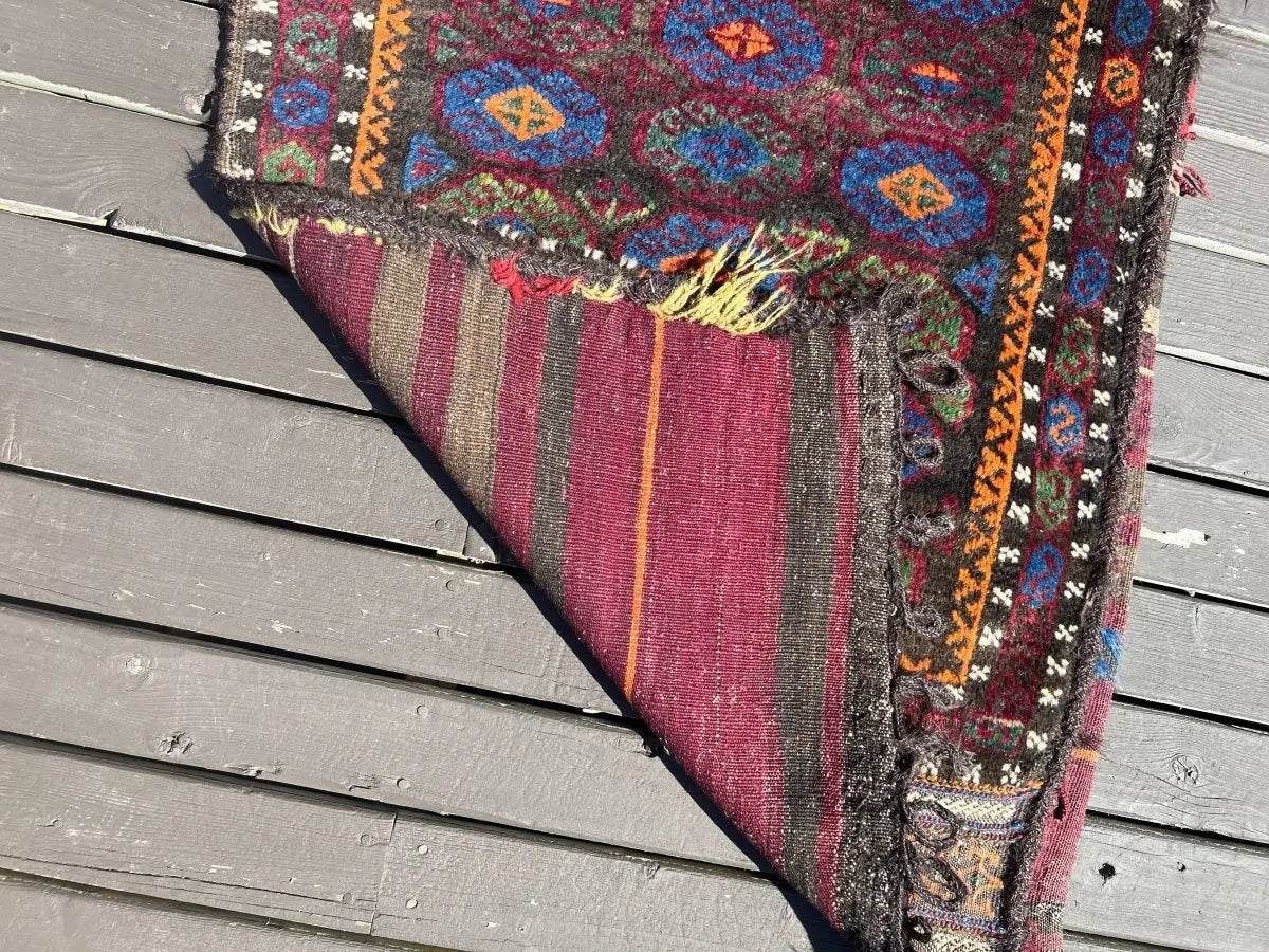 Antique Baluch Saddlebag | 2' 7" x 3' 11"