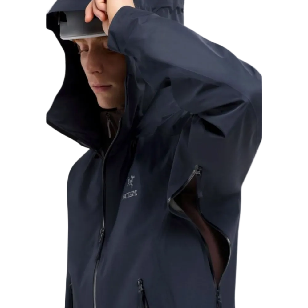 Arc'teryx Women's Beta LT Gore-Tex Pro Rain Jacket XS Black Sapphire