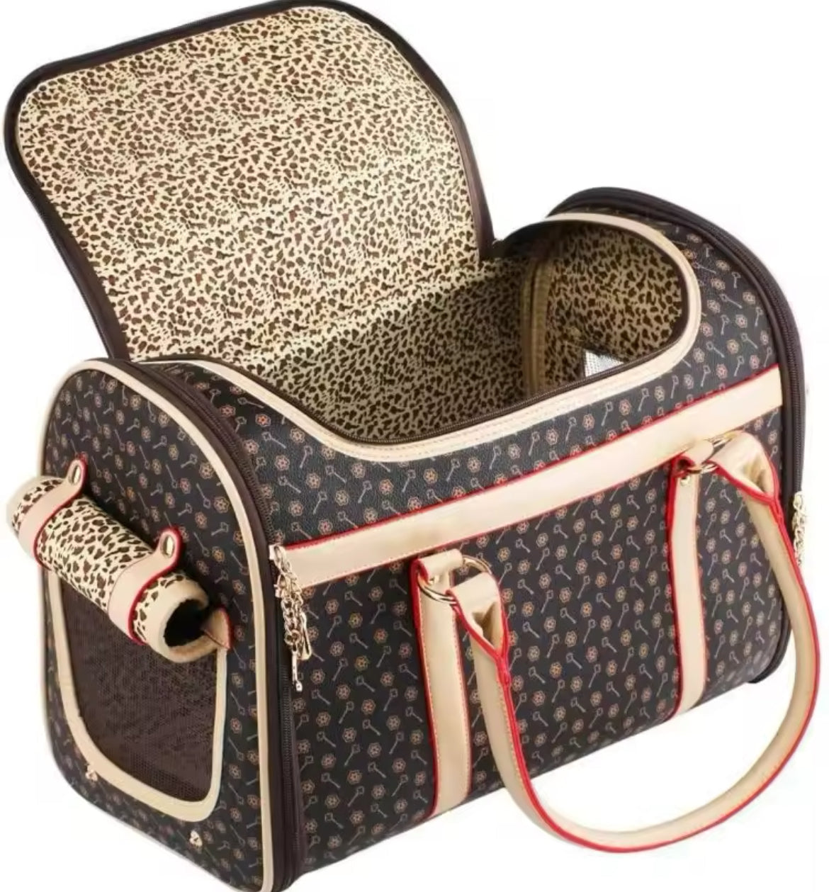 Chewy Vuittawn Carrier – Luxury Dog Carrier Bag