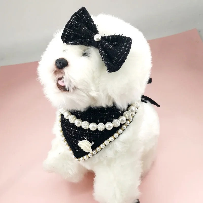 Anna Bandana & Bow Set