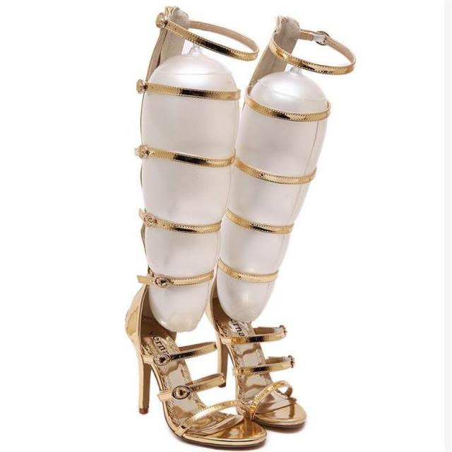 Leg Strap Gladiator Heel
