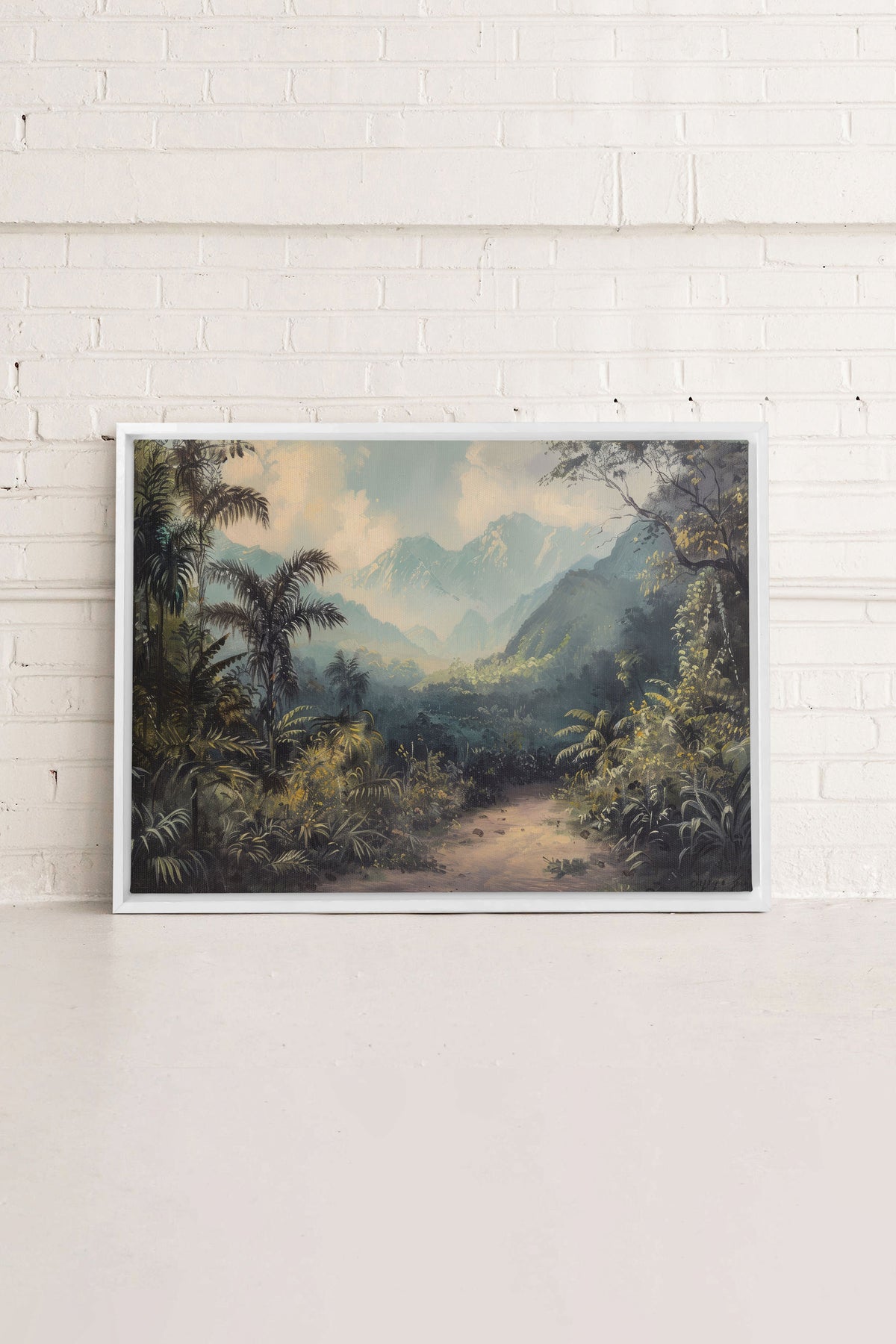 GOLDEN REALM, Oeuvre sur toile étirée