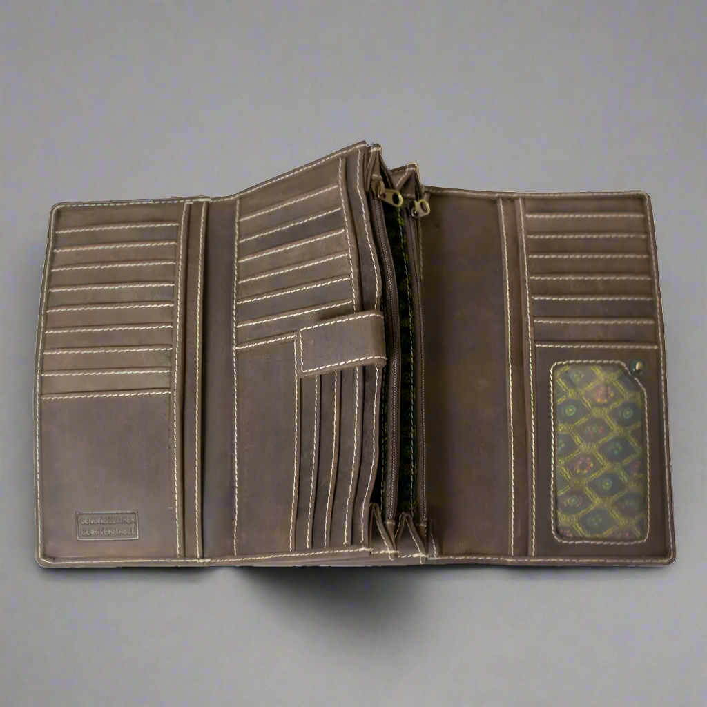 BOL Woman's RFID Trifold Wallet