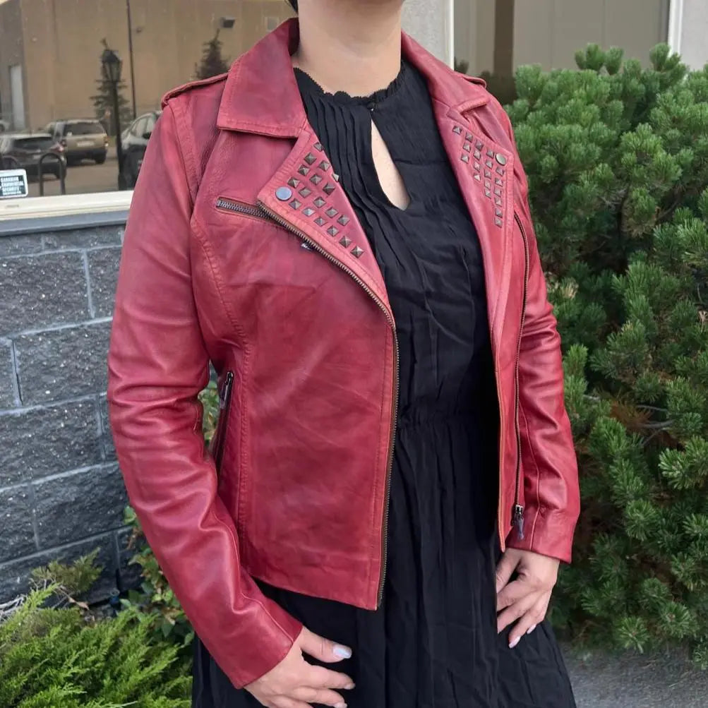 BOL Women's Marya Lambskin Leather Jacket