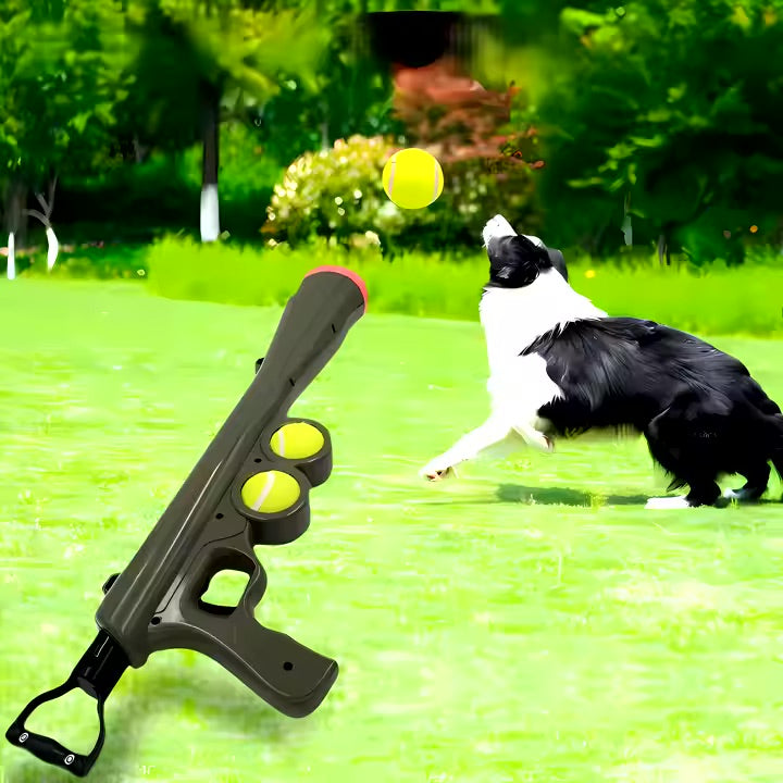 Interactive Dog Toy – Ball Launcher with Tennis Ball