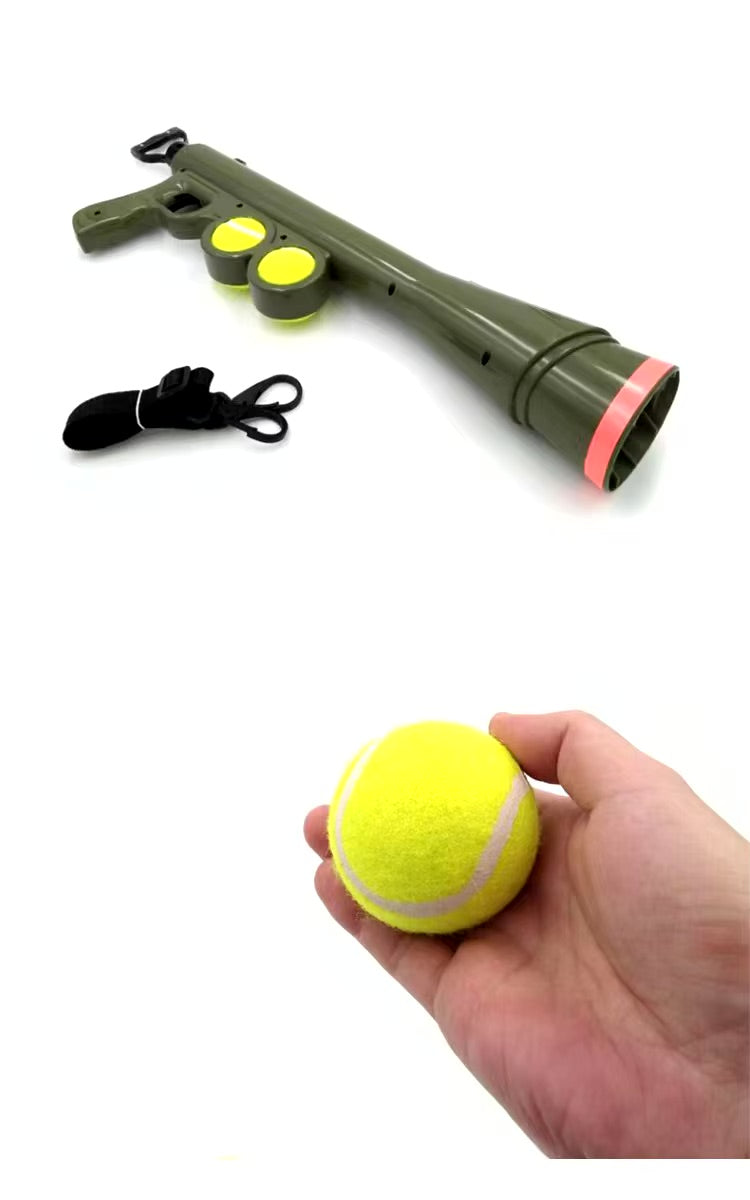 Interactive Dog Toy – Ball Launcher with Tennis Ball