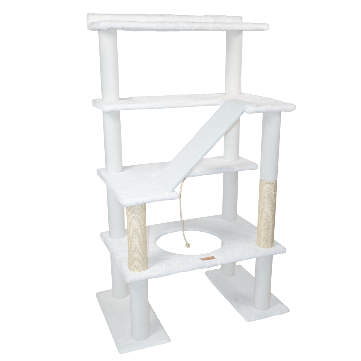 Maine Coon 65" Cat Tower - 4-Level Cat Tree