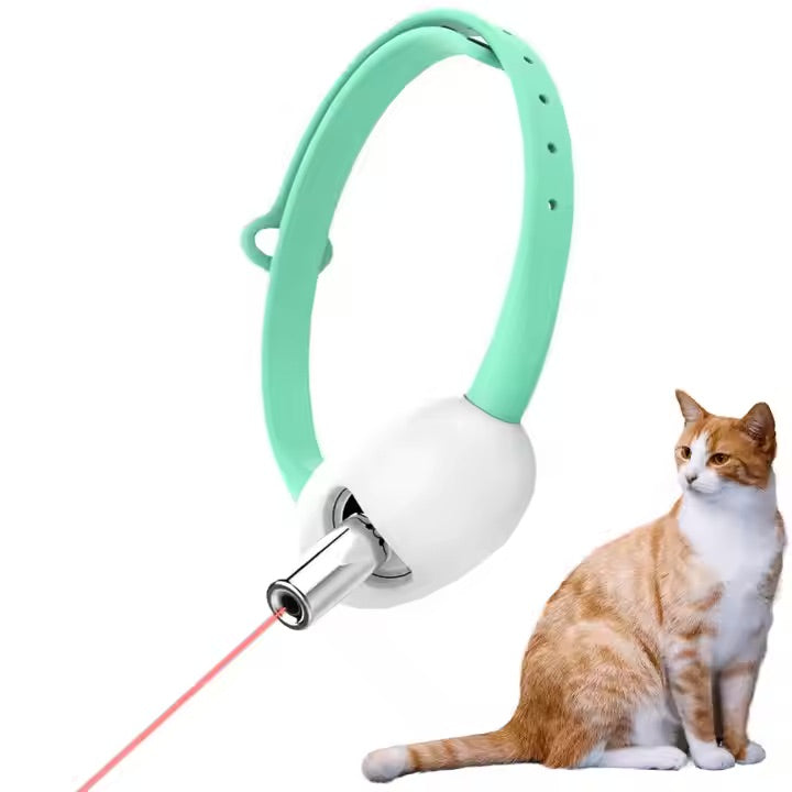 Smart Laser Cat Collar – Interactive Toy for Active Play