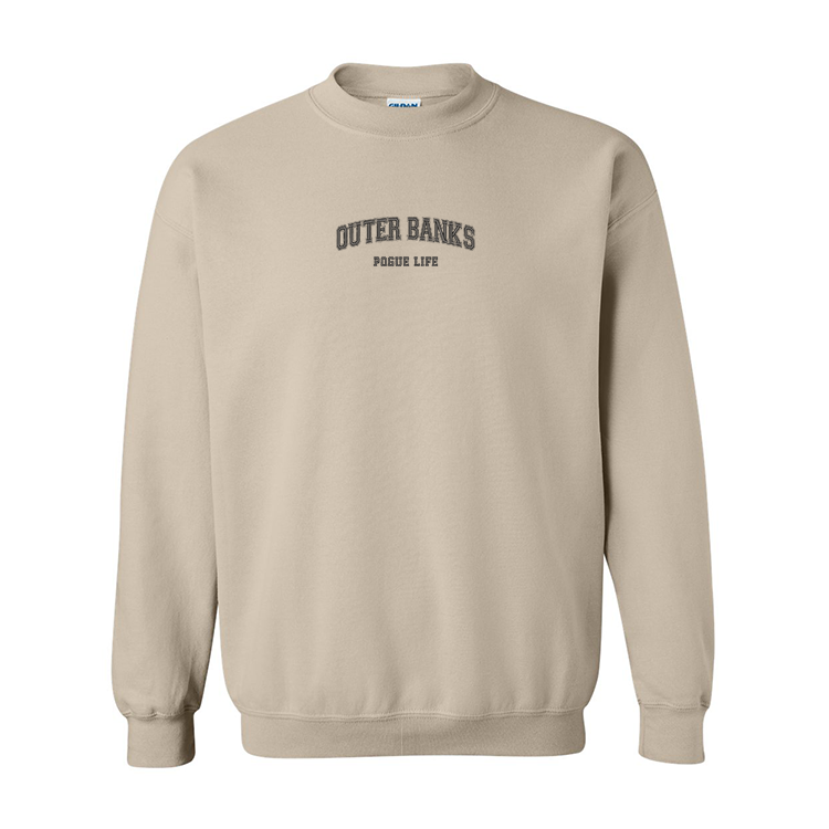 Crewneck "Outer Banks" brodé