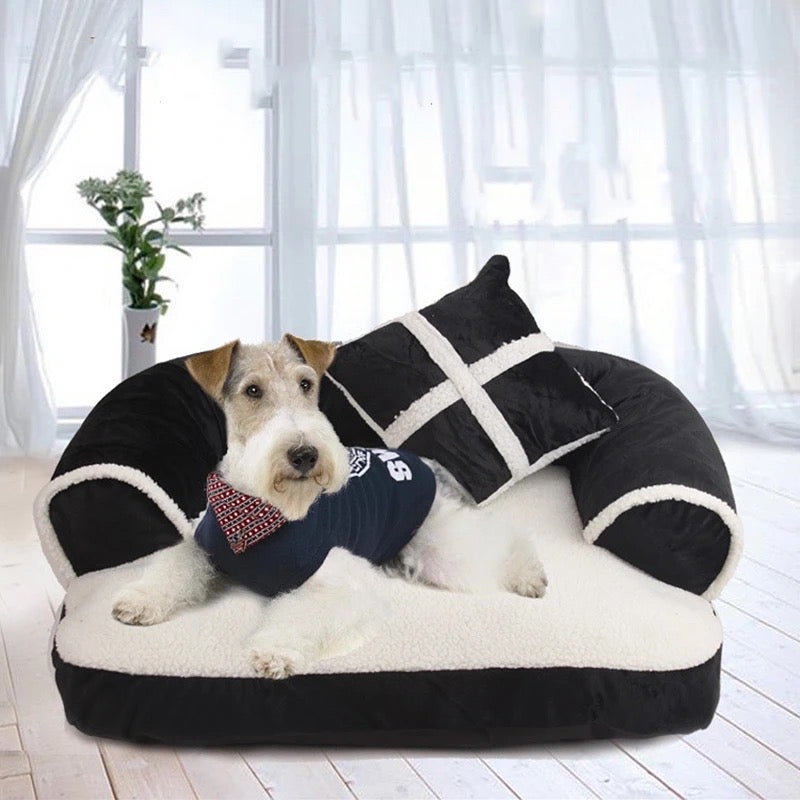 Sylvester Couch Dog Bed – Luxury Sofa-Style Bed for Dogs