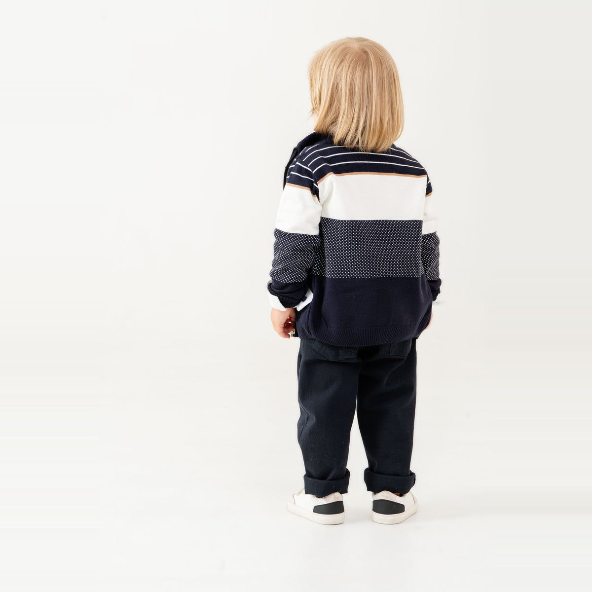 Stylish James Boys 4PC Sweater Set
