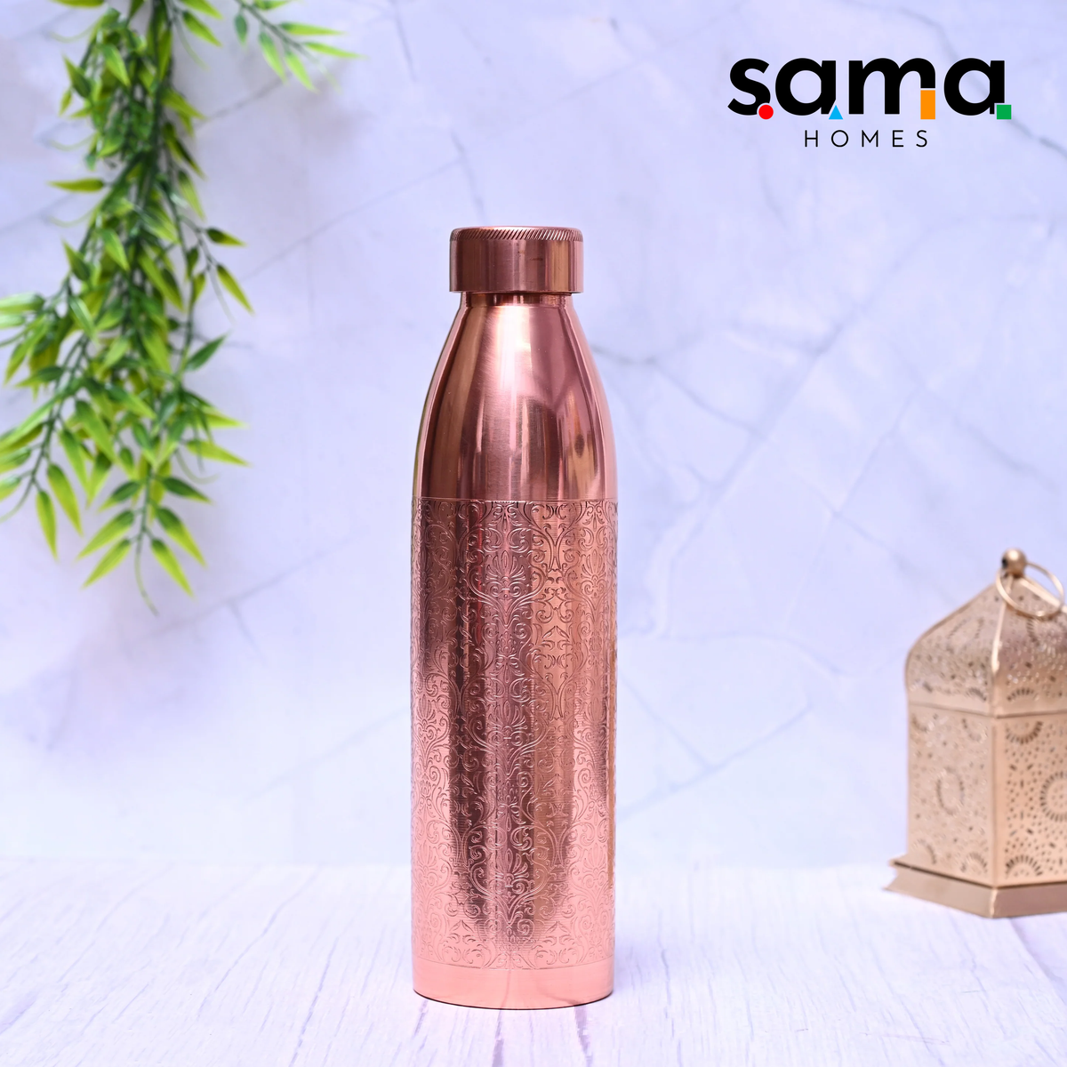 Handcrafted Copper Bottle for Health | Leakproof, Durable, and Elegant