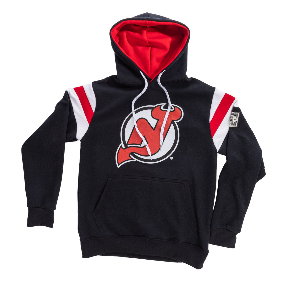 New Jersey Devils Varsity Retro Style Hoodie