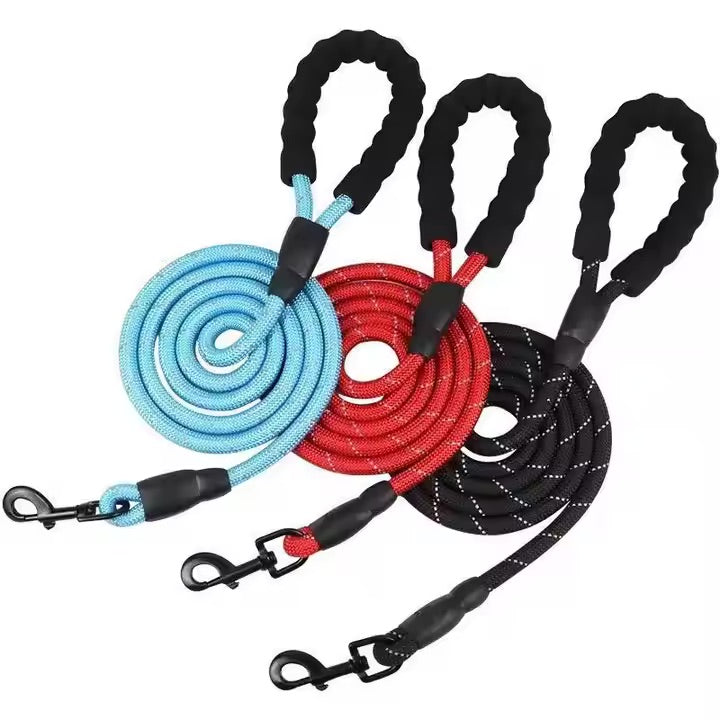 Reflective Dog Leash – Durable Safety for Night Walks