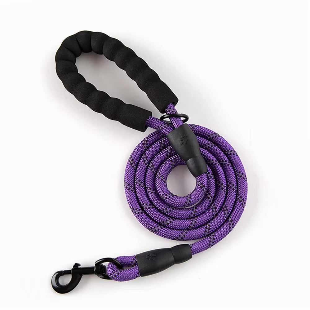 Reflective Dog Leash – Durable Safety for Night Walks