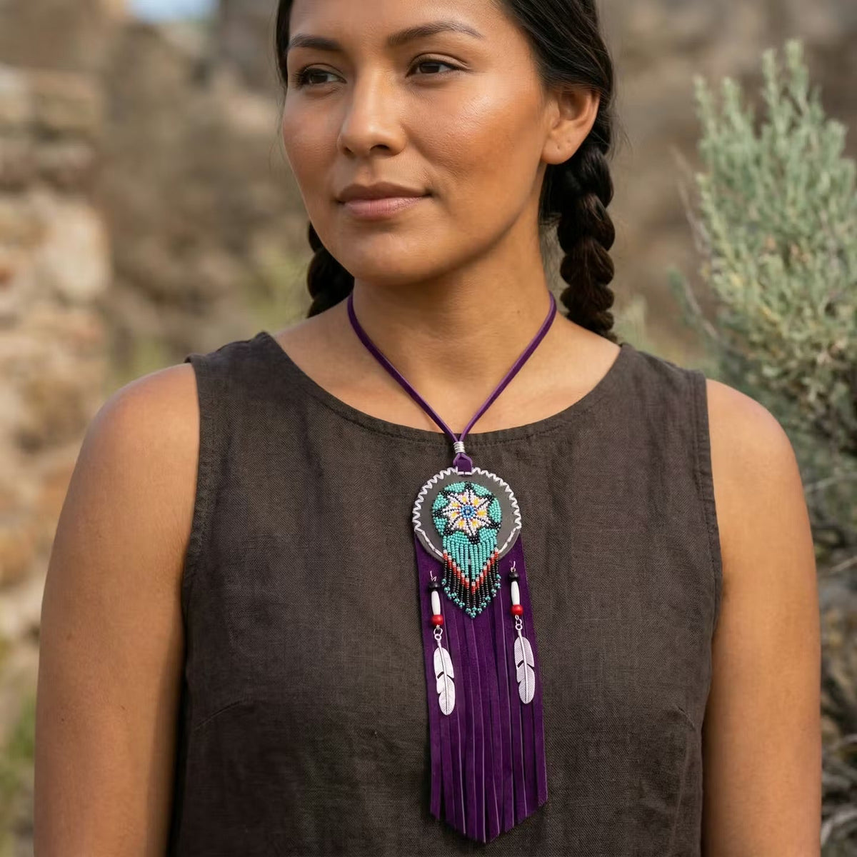 Regalia Medallion Purple