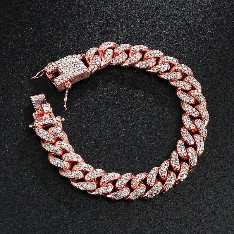 Cuban Chain Dog Collar | Pet Chain Accessory