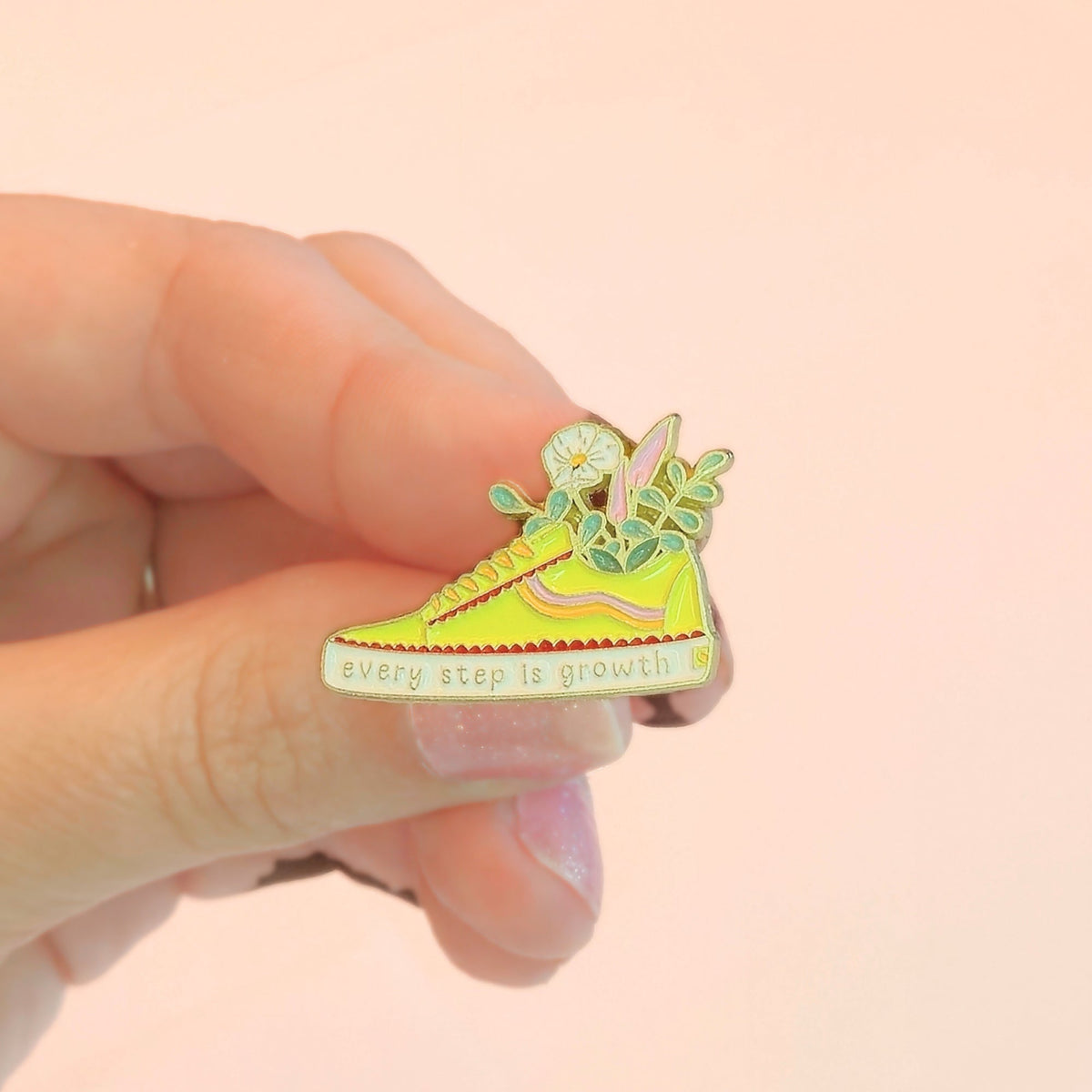 Every Step Is Growth | Collectible Pin