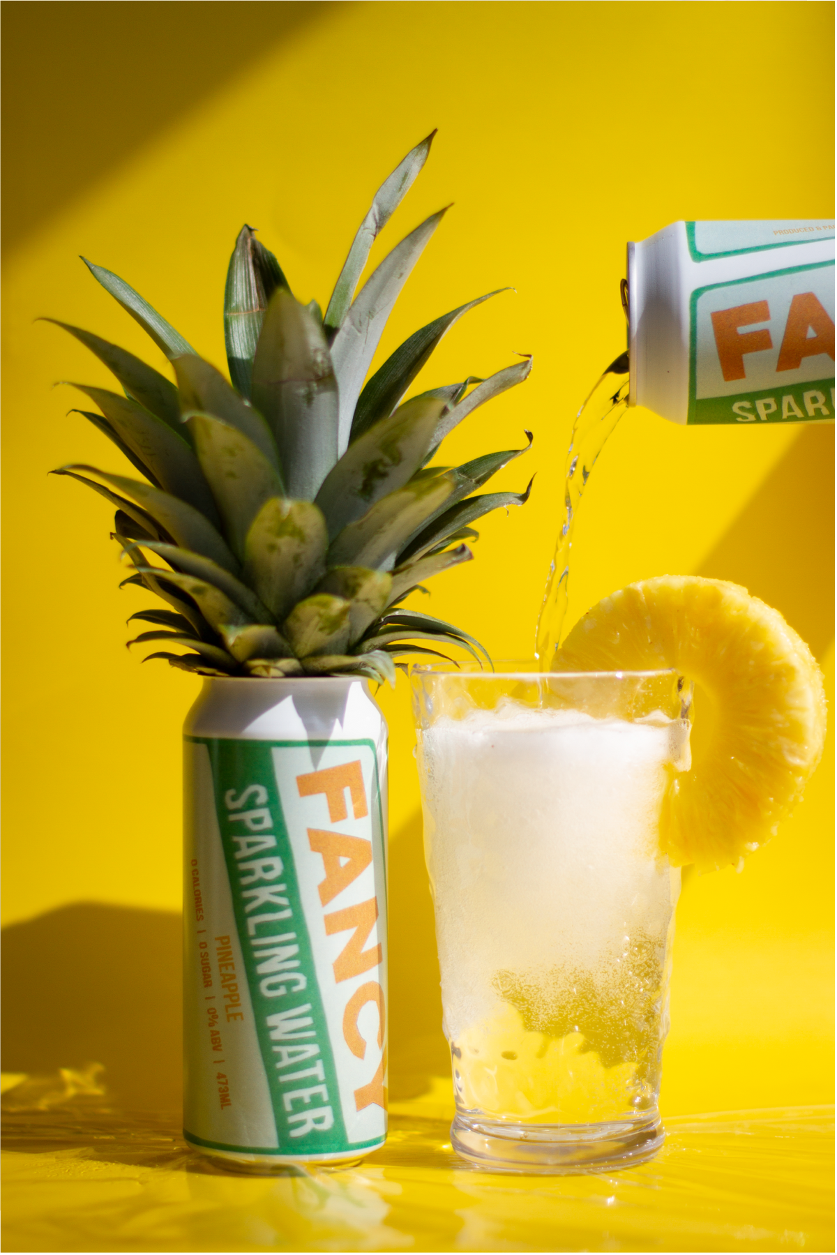 Fancy Sparkling Water – Pineapple | Tropical Sparkling Water