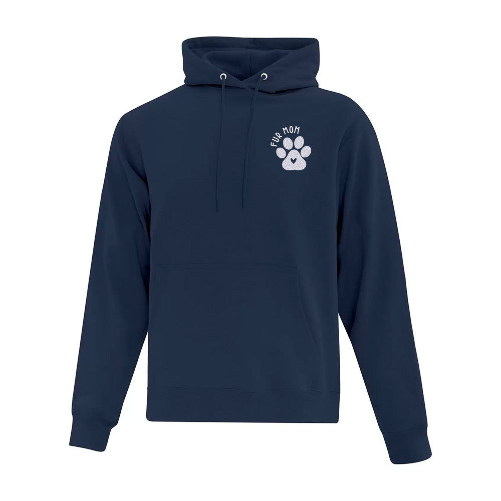 Hoodie "Fur Mom" brodé