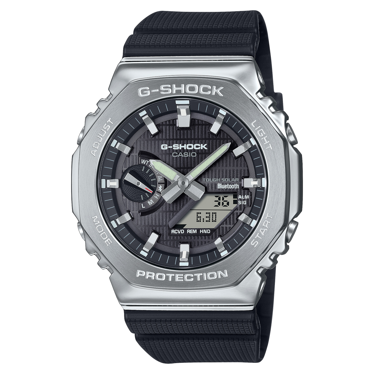 CASIO G-Shock Analog Digital Steel Black Dial | GBM2100-1A