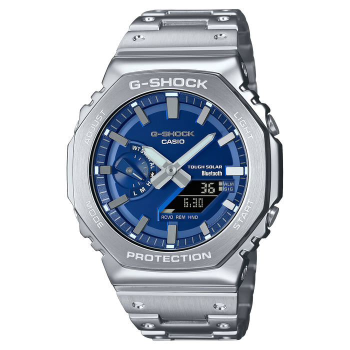CASIO G-Stock Full Metal Vibrant Blue | GMB2100AD-2A