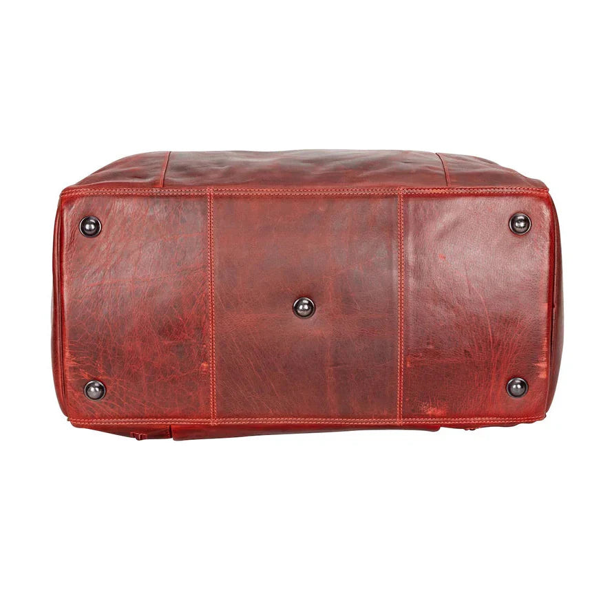Greenwood Leather Regina Large Travel Duffle Bag