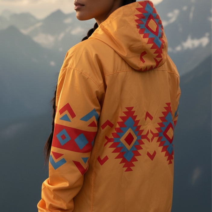 Sunrise Peaks Windbreaker(Yellow)