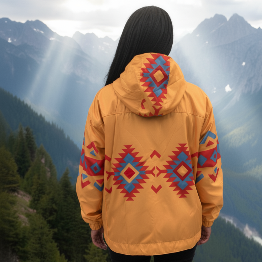 Sunrise Peaks Windbreaker(Yellow)