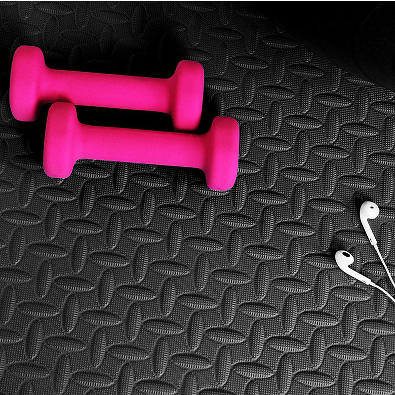 HAJEX Interlocking Exercise Gym Floor Mat - Pack of 6