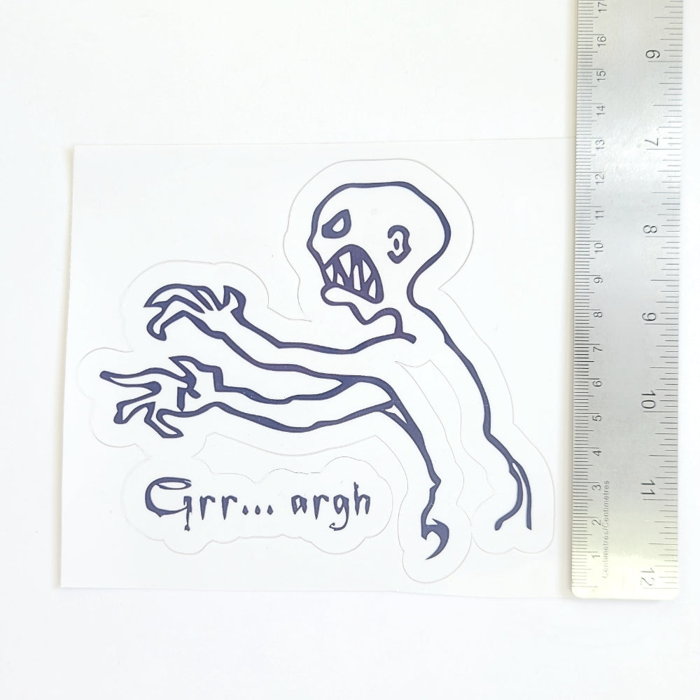 Grr... Argh | Vinyl Sticker