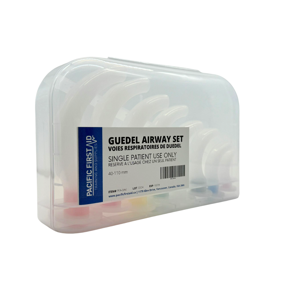 Guedel Airway Set Kit