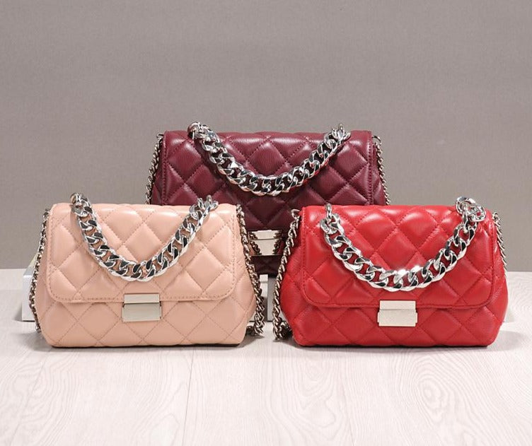 Diamond Lattice Chain Bag