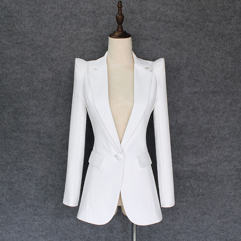 High Shoulder Blazer