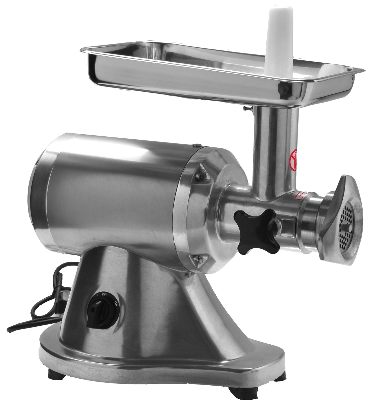 Commercial Deli Meat Grinder Stainless Steel NSF & ETL 1.1 HP Motor HM12N