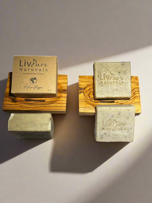 Heritage Black Seed & Honey Olive Oil Soap | Detox & Nourish Face & Body Bar | Organic Bar Soap