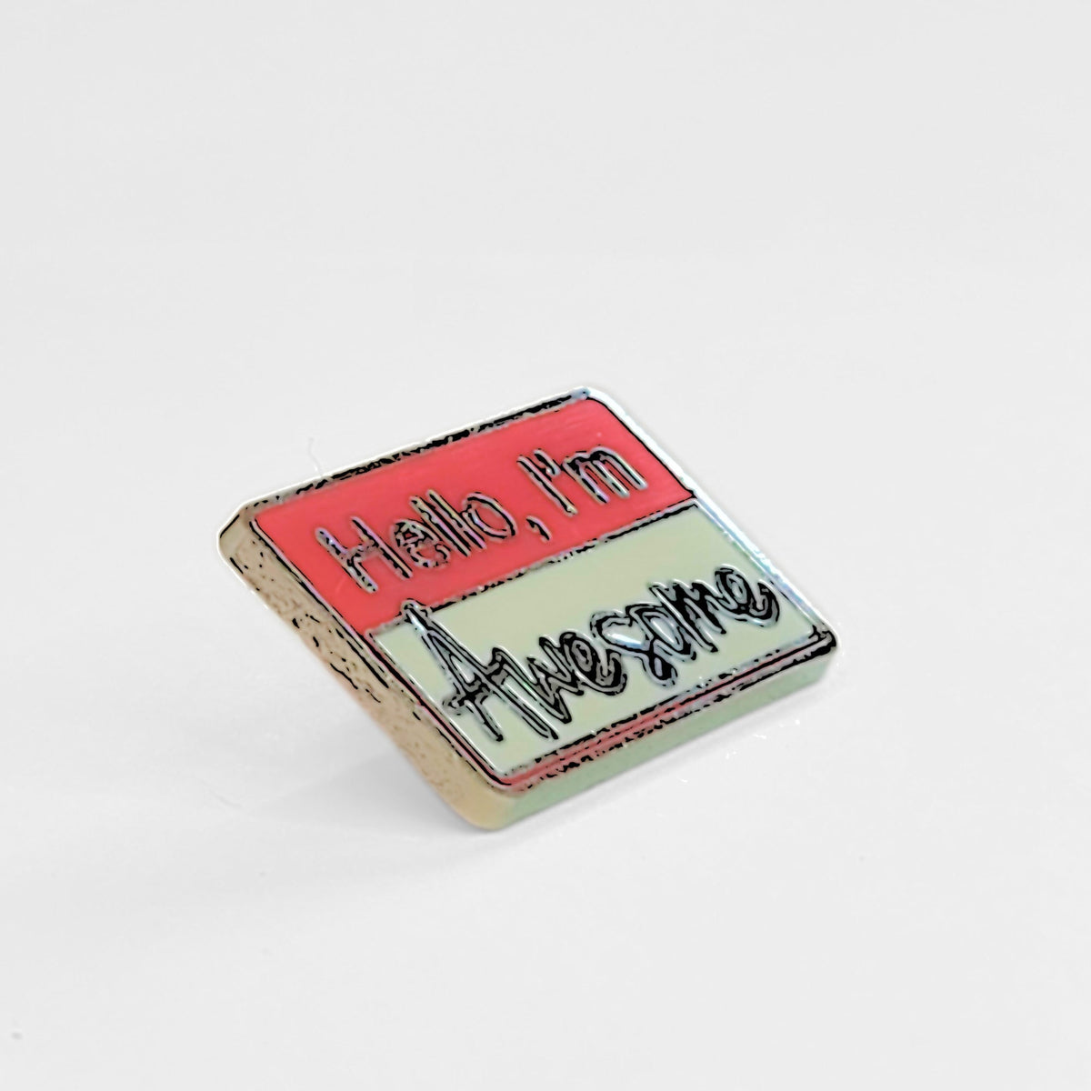Hello I'm Awesome | Collectible Pin