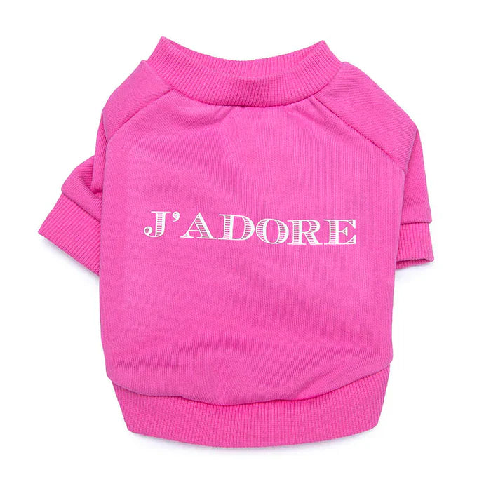 J’adore Dog Pullover – Luxury Knit Sweater for Dogs
