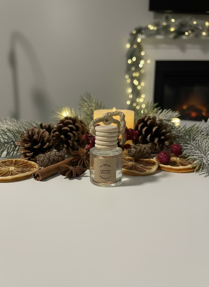 Cinnamon Pinecone Car Diffuser